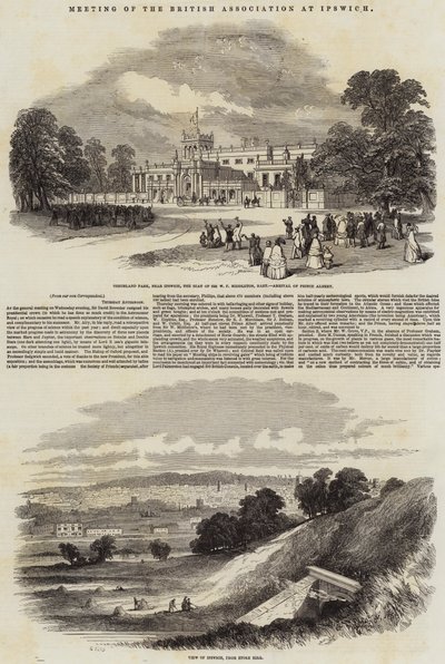 Bijeenkomst van de Britse Vereniging in Ipswich door Samuel Read